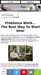 Mobile Screenshot of freelance-work-guide.com